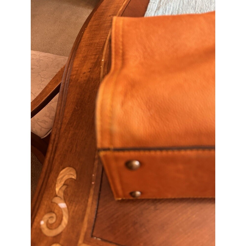 C & C California Leather Bag Satchel Crossbody Tote Womens Bag British Tan - Picture 3 of 16